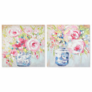 Toile DKD Home Decor Pin Toile 80 x 3 x 80 cm