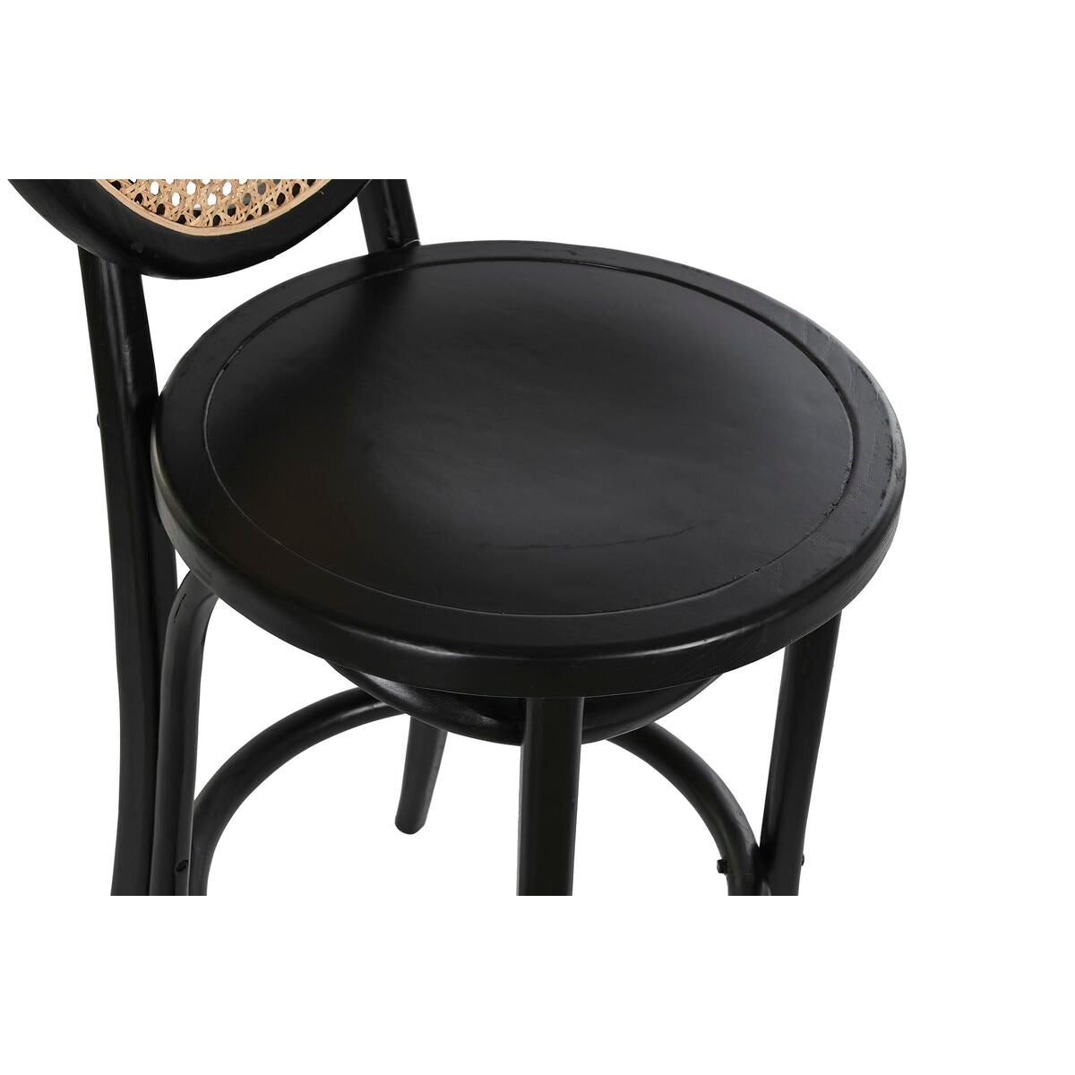 Tabouret DKD Home Decor 43 x 43 x 108 cm Noir