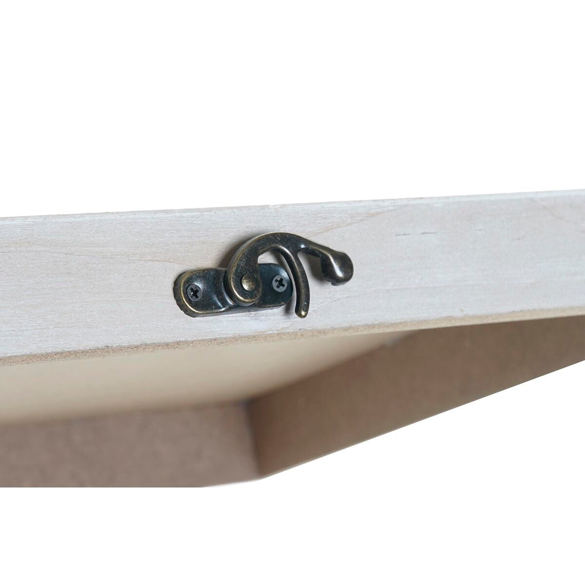 Boîte Décorative DKD Home Decor Noir Doré Bois MDF (2 Unités)