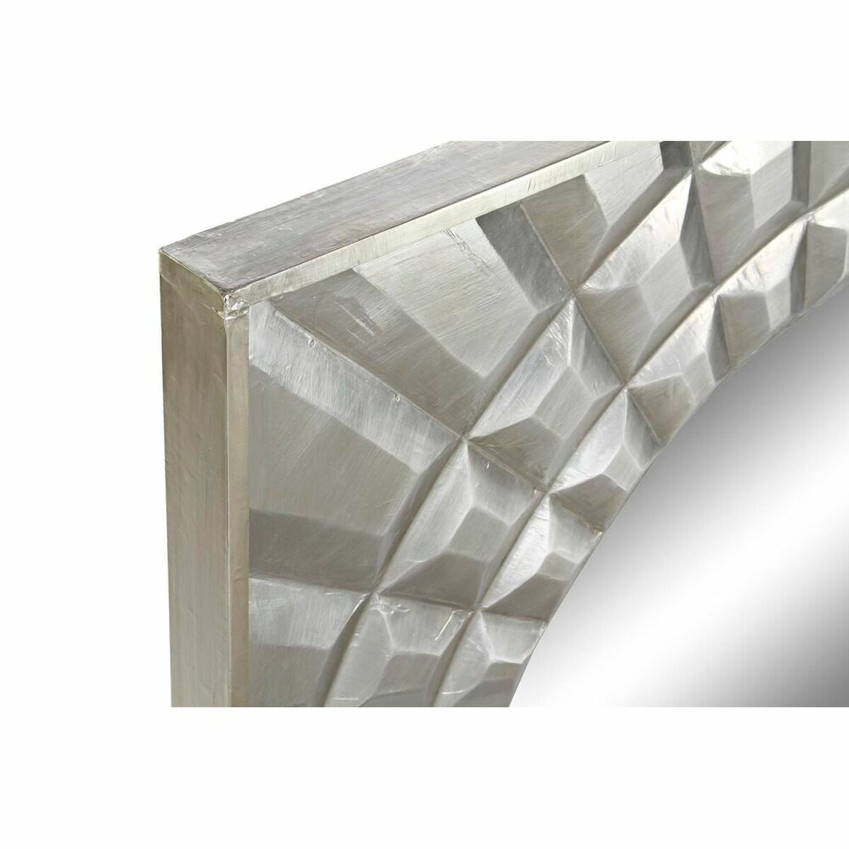 Miroir mural DKD Home Decor Argenté Moderne 154 x 4 x 92 cm