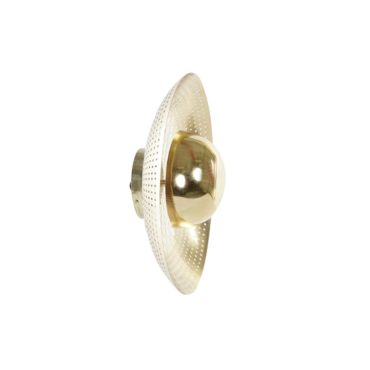 Applique Murale DKD Home Decor Doré Métal 40 W Indien 220 V 40 x 40 x 15 cm