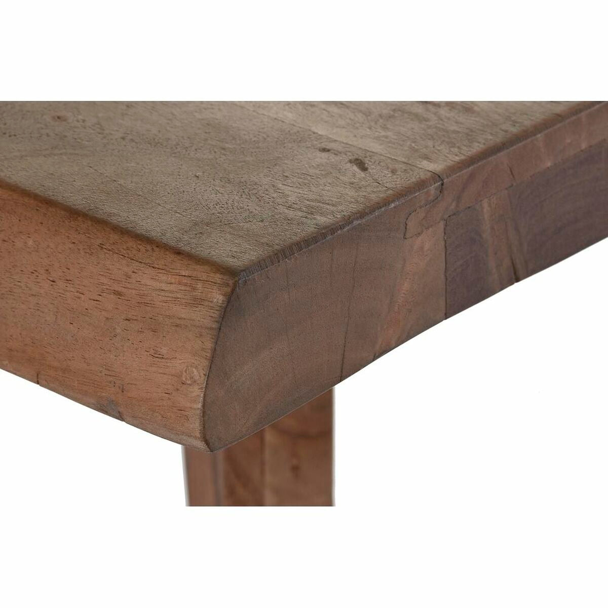 Table de Salle à Manger DKD Home Decor Marron Naturel Bois Bois d'acacia 200 x 90 x 77 cm
