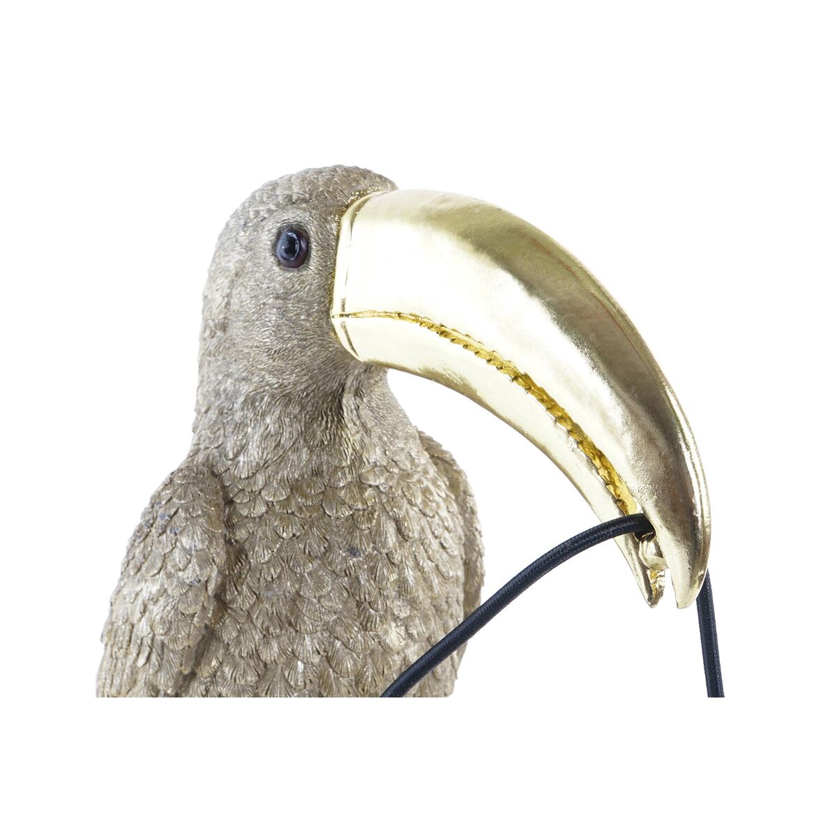 Applique DKD Home Decor Doré Blanc Résine 220 V 50 W (26 x 19,5 x 44 cm) (2 Unités)