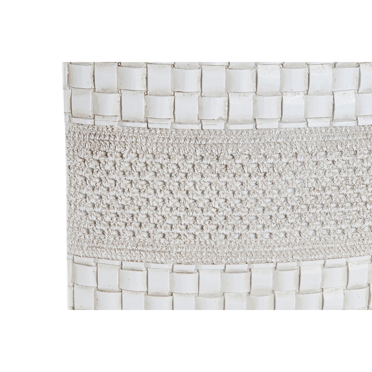 Vase DKD Home Decor Blanc Résine Moderne (30 x 10 x 45 cm)