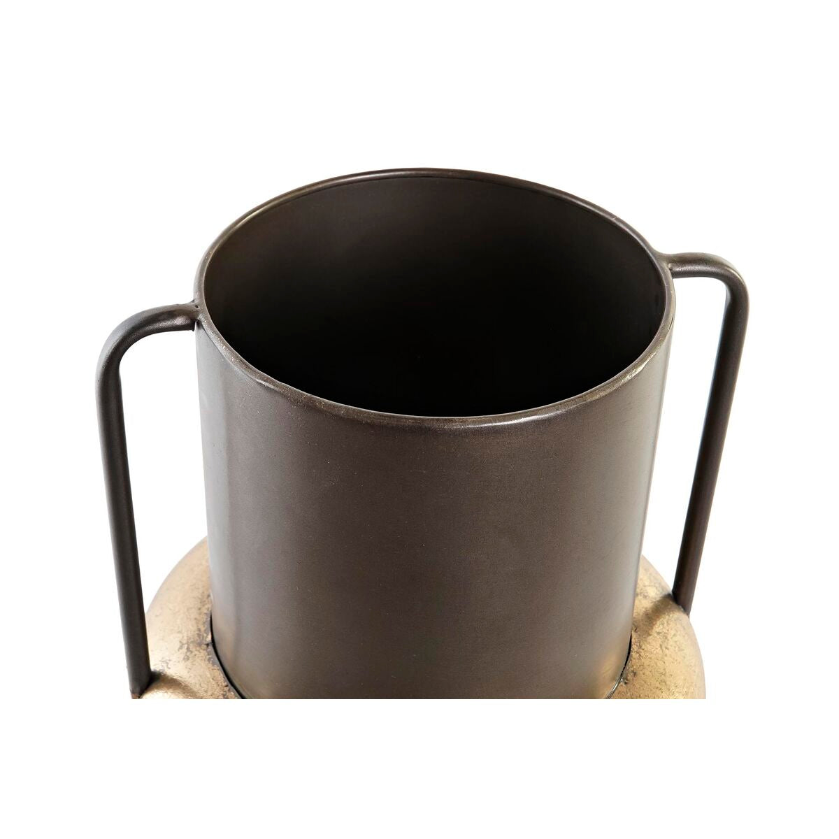 Vase DKD Home Decor Noir Cuivre Métal Vintage 20 x 20 x 33 cm