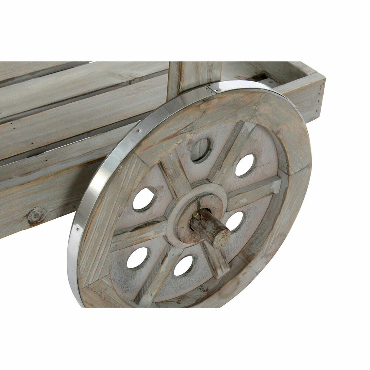Chariot de Jardin DKD Home Decor 87 x 14 x 109 cm 87 x 41 x 109 cm Marron Clair