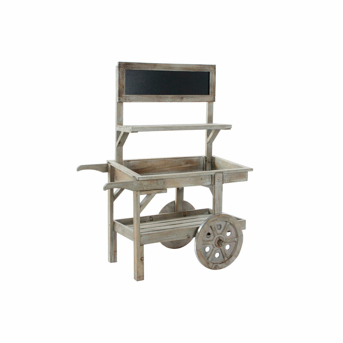 Chariot de Jardin DKD Home Decor 87 x 14 x 109 cm 87 x 41 x 109 cm Marron Clair