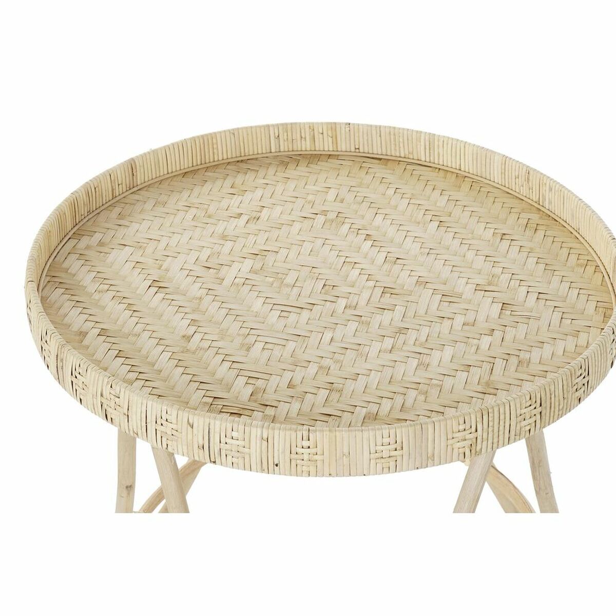 Petite Table d'Appoint DKD Home Decor Marron 60 x 60 x 52 cm