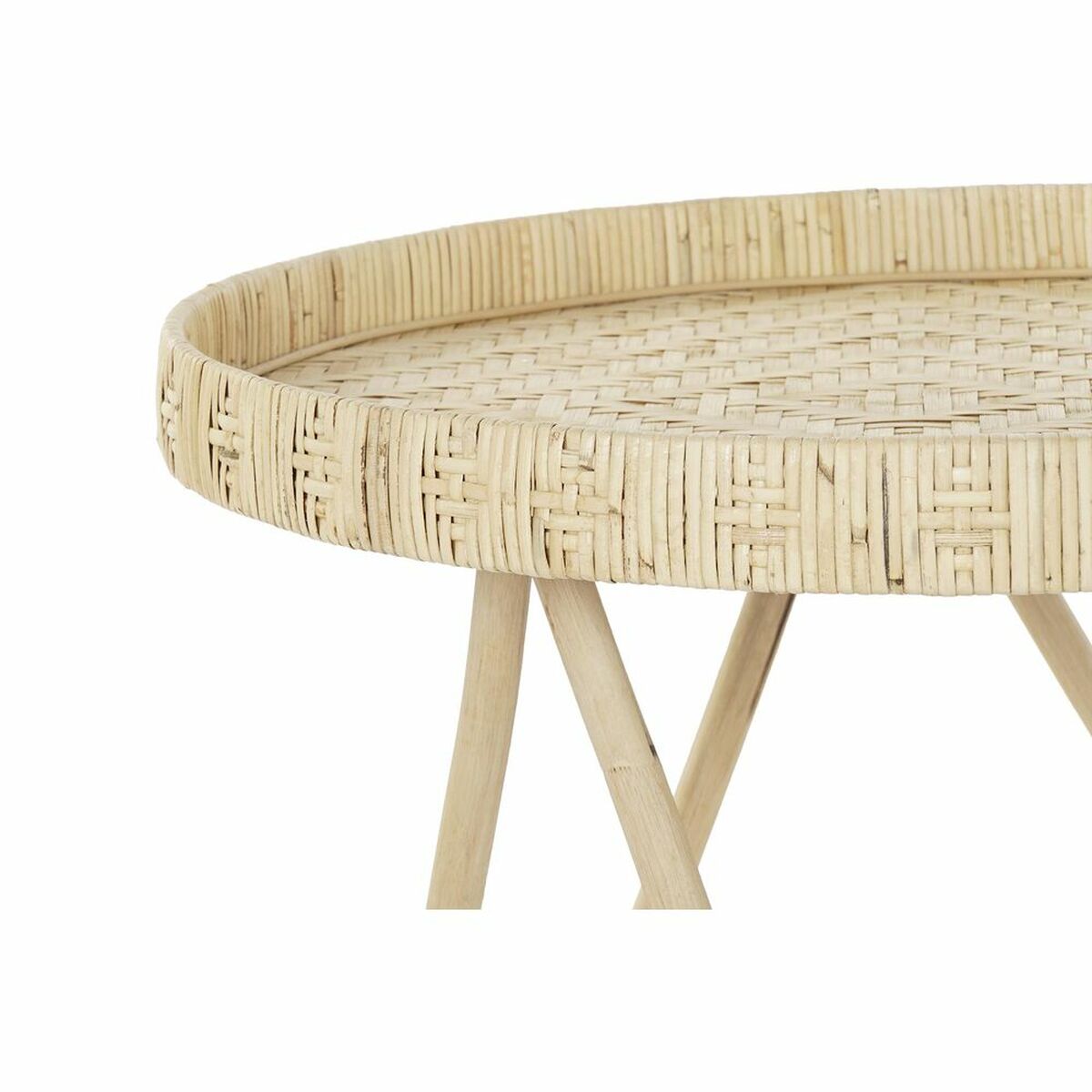 Petite Table d'Appoint DKD Home Decor Marron 60 x 60 x 52 cm