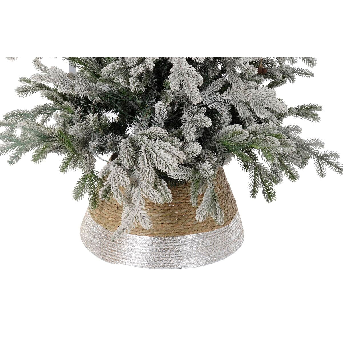 Jupe pour l'arbre de Noël DKD Home Decor Herbier marin (45 x 45 x 24 cm) (3 Unités)