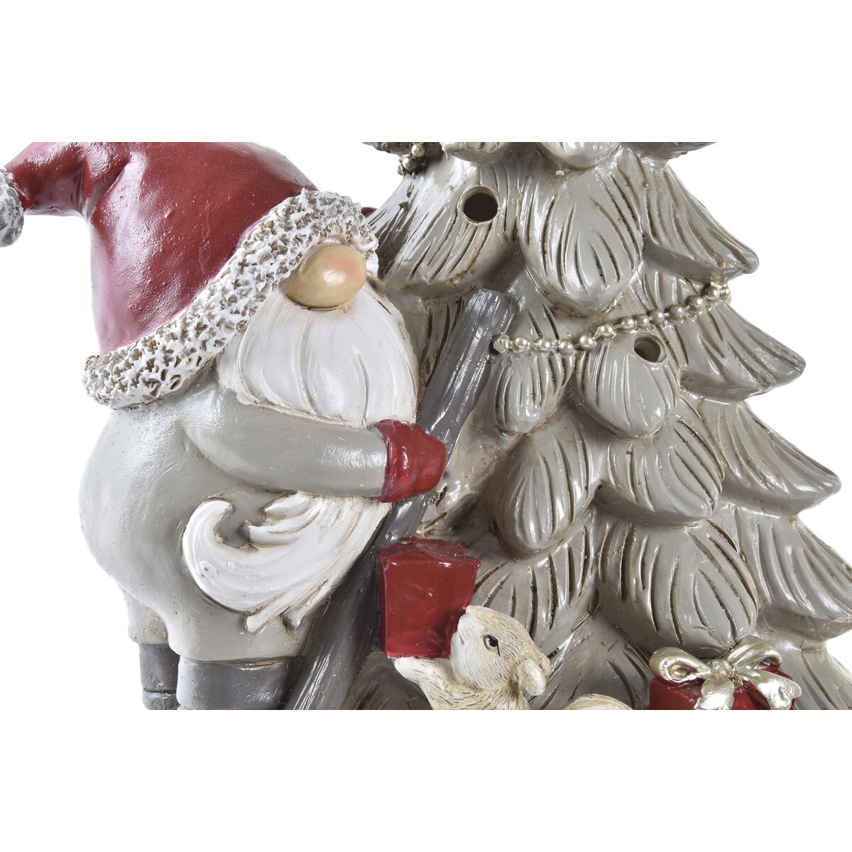 Décorations de Noël DKD Home Decor Arbre Résine (15 x 10 x 18 cm) (2 Unités)