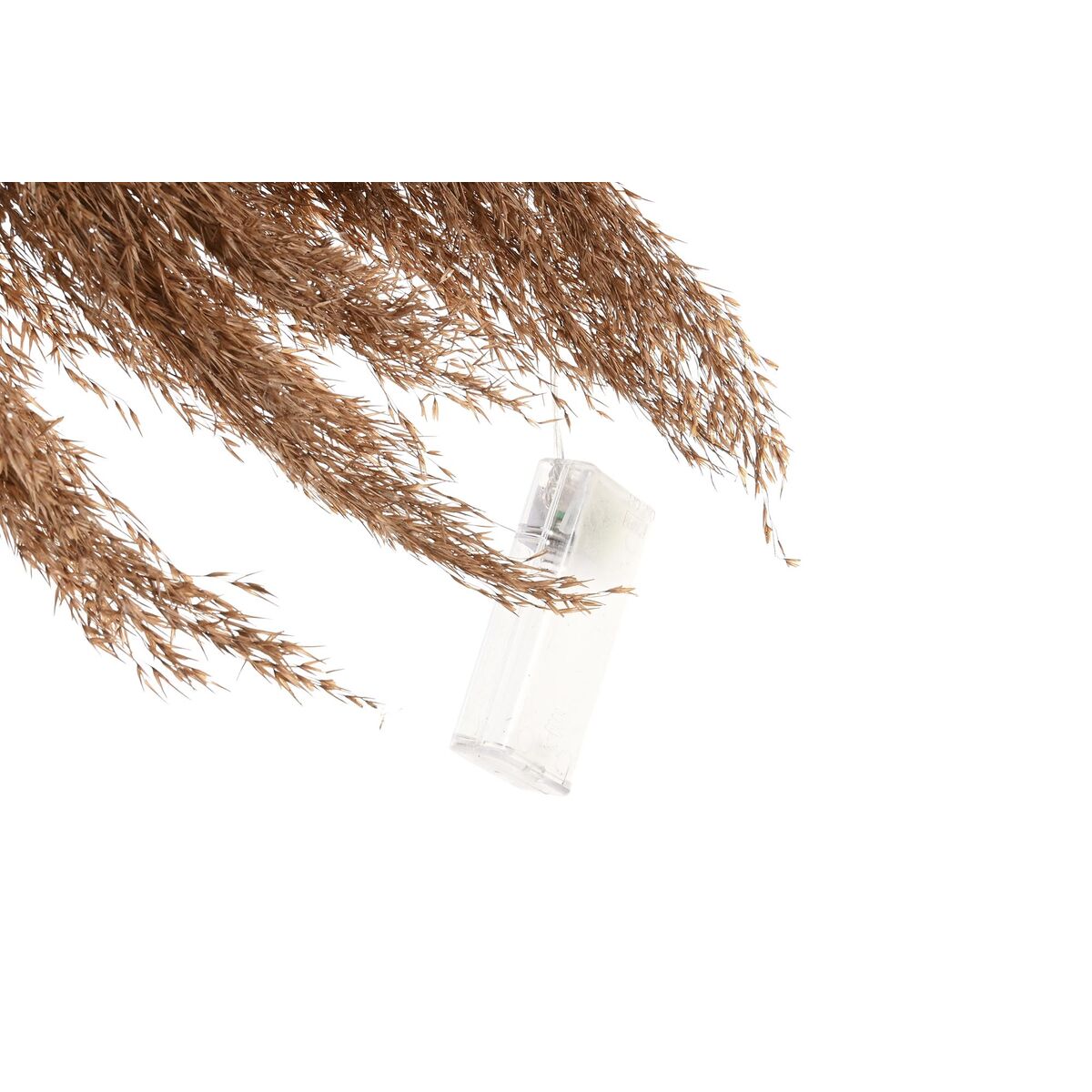 Couronne de Noël DKD Home Decor Fleur (2 Unités) (60 x 5 x 60 cm)