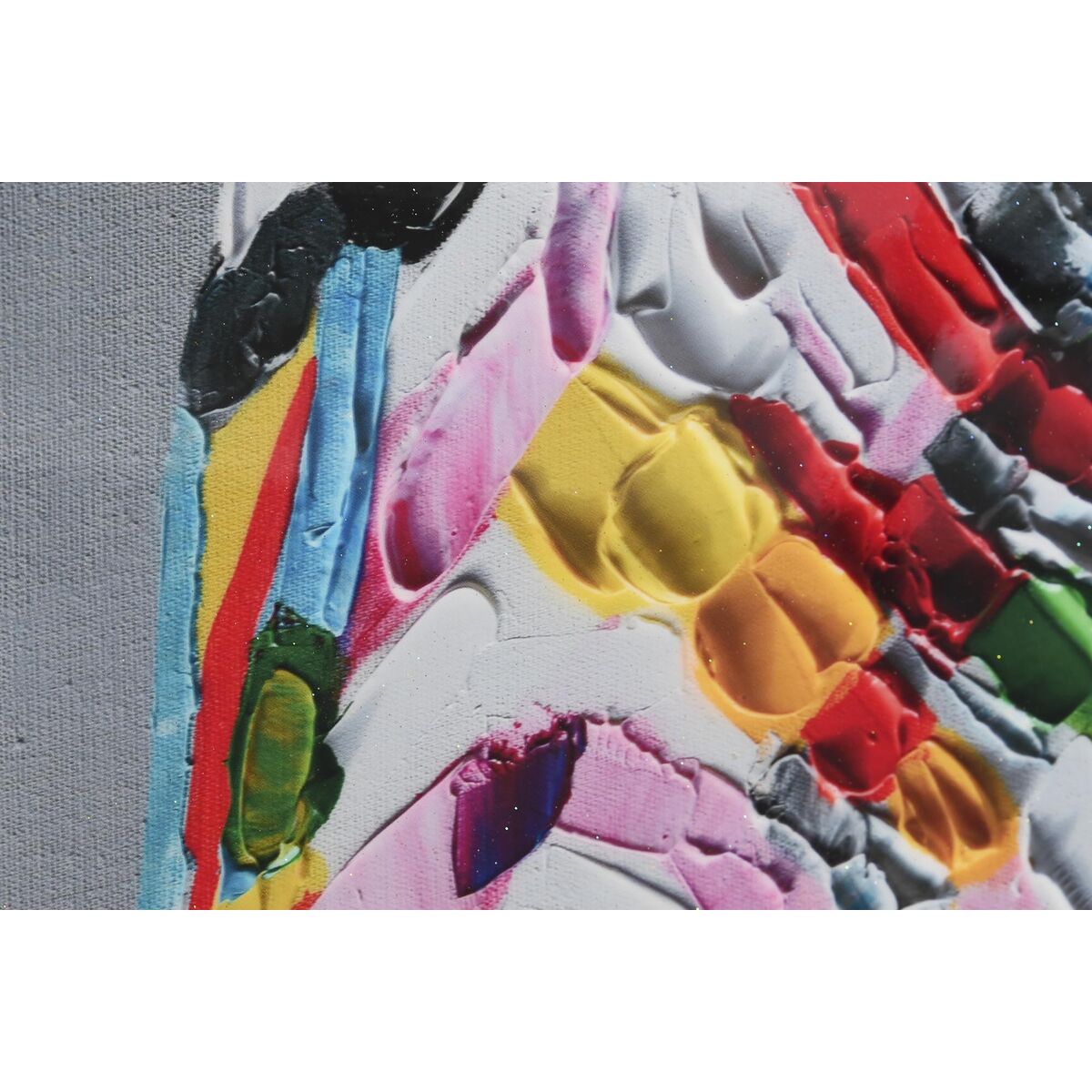 Cadre DKD Home Decor Aluminium Bois MDF 80 x 3 x 120 cm 80 x 3,5 x 120 cm