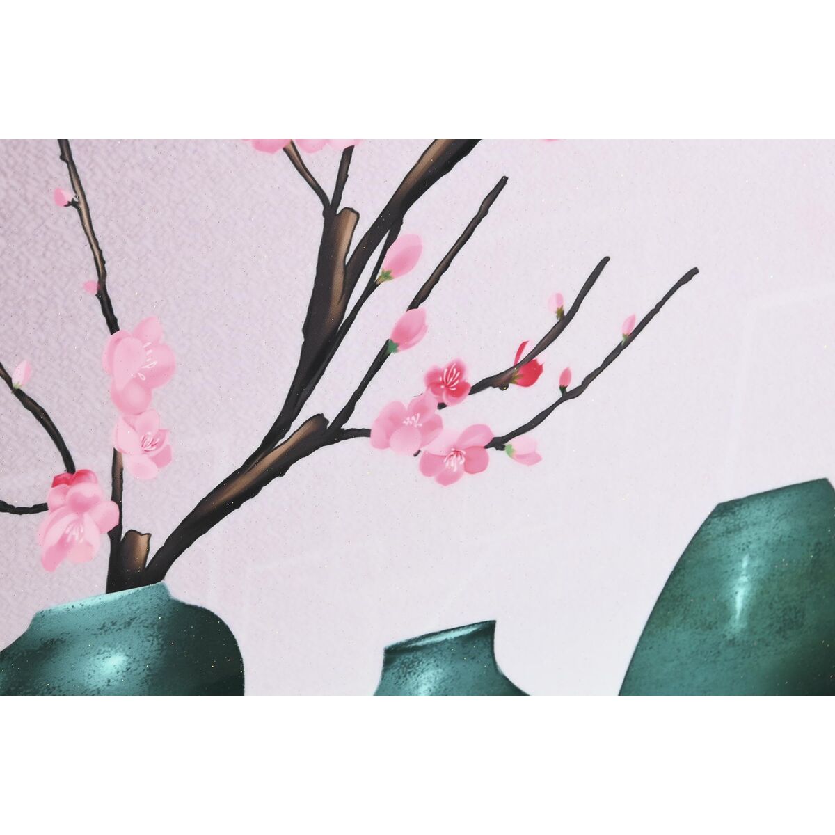 Cadre DKD Home Decor Aluminium Bois MDF 80 x 3 x 80 cm