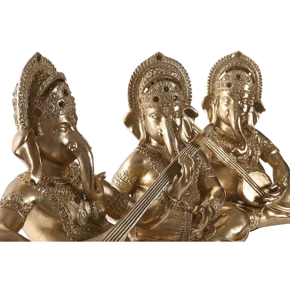 Figurine Décorative DKD Home Decor Résine Indien (31 x 15,5 x 30 cm) (3 Unités)