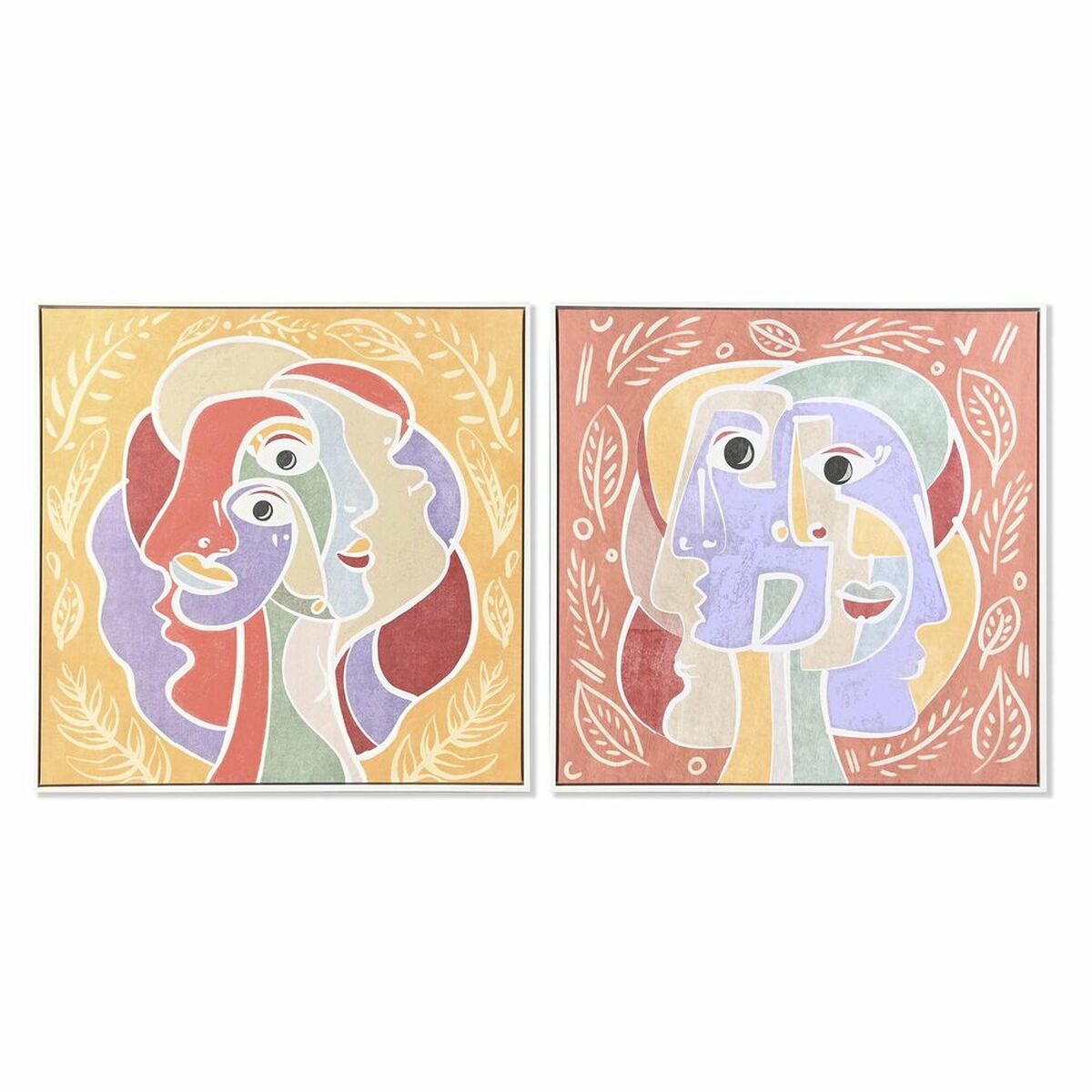 Toile DKD Home Decor polystyrène Toile