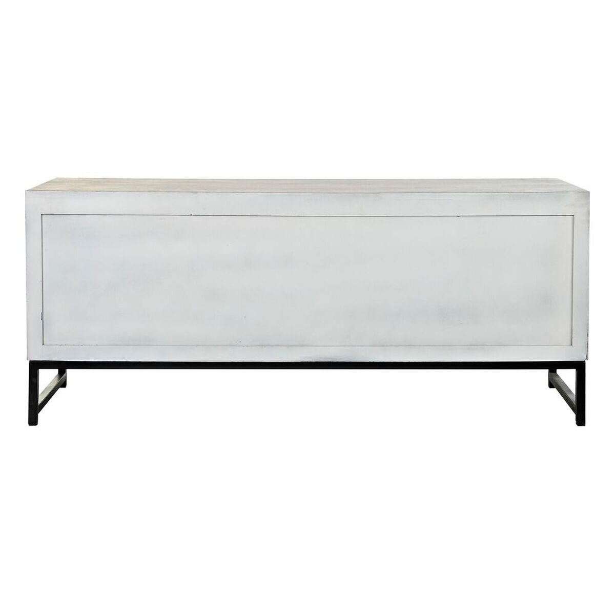 Meubles de télévision DKD Home Decor Métal Bois de manguier (130 x 40 x 55 cm)