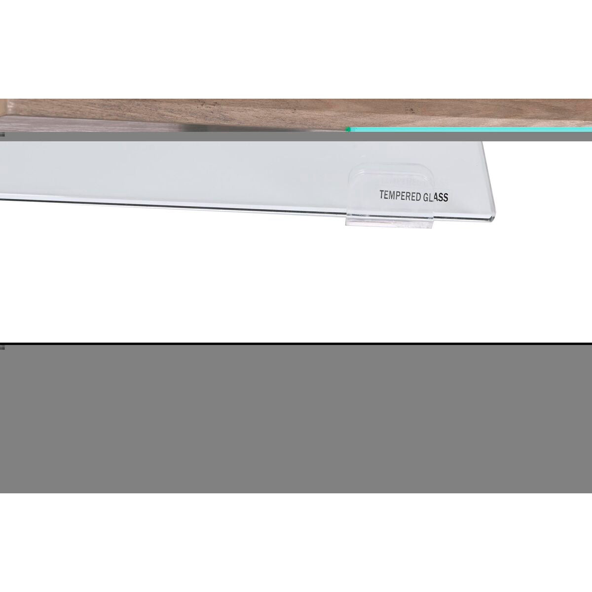 Meuble d'Entrée DKD Home Decor Transparent Gris clair 120 x 40 x 76 cm