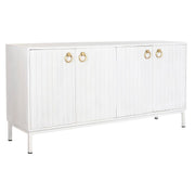 Buffet DKD Home Decor Blanc Métal Bois de manguier 152 x 40 x 77 cm