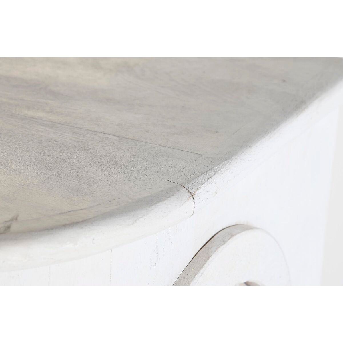 Buffet DKD Home Decor Blanc Métal Fer Bois de manguier 92 x 40 x 113 cm