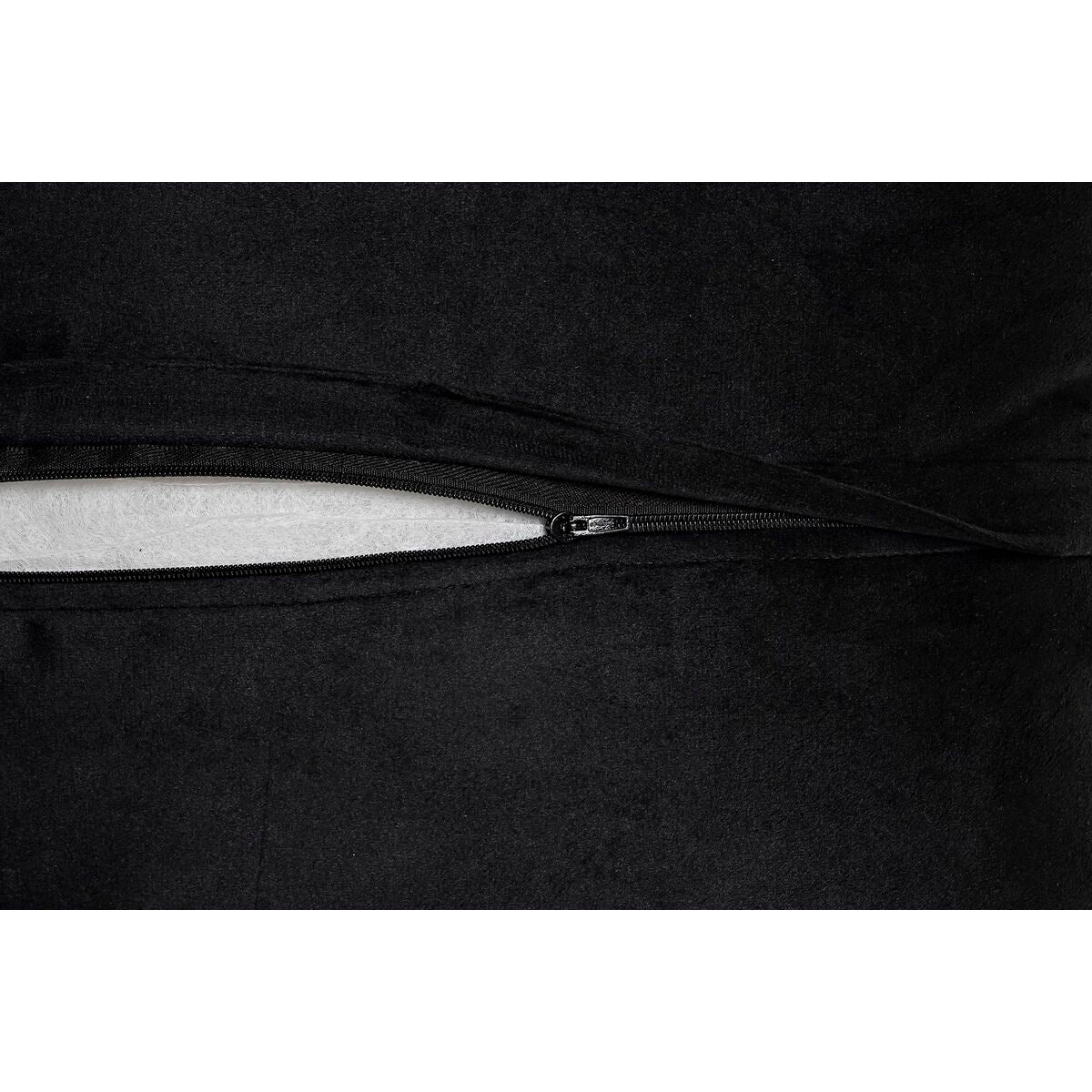 Coussin DKD Home Decor Noir Doré 45 x 10 x 45 cm Arabe