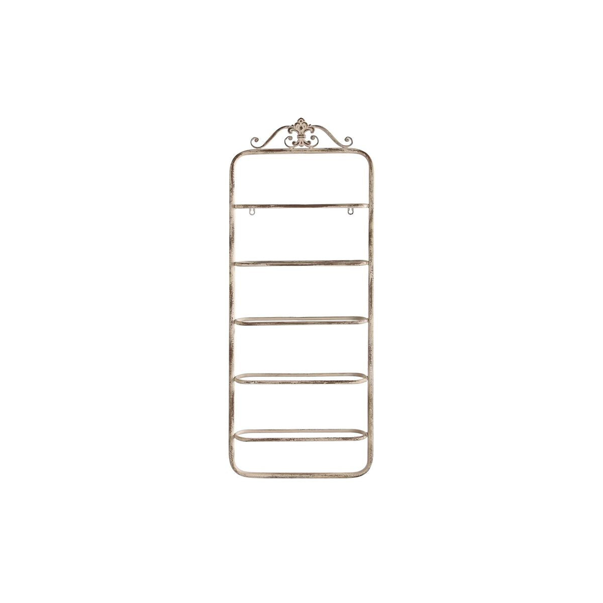 Range Bouteilles DKD Home Decor Métal Blanc (39 x 9,5 x 102,5 cm)