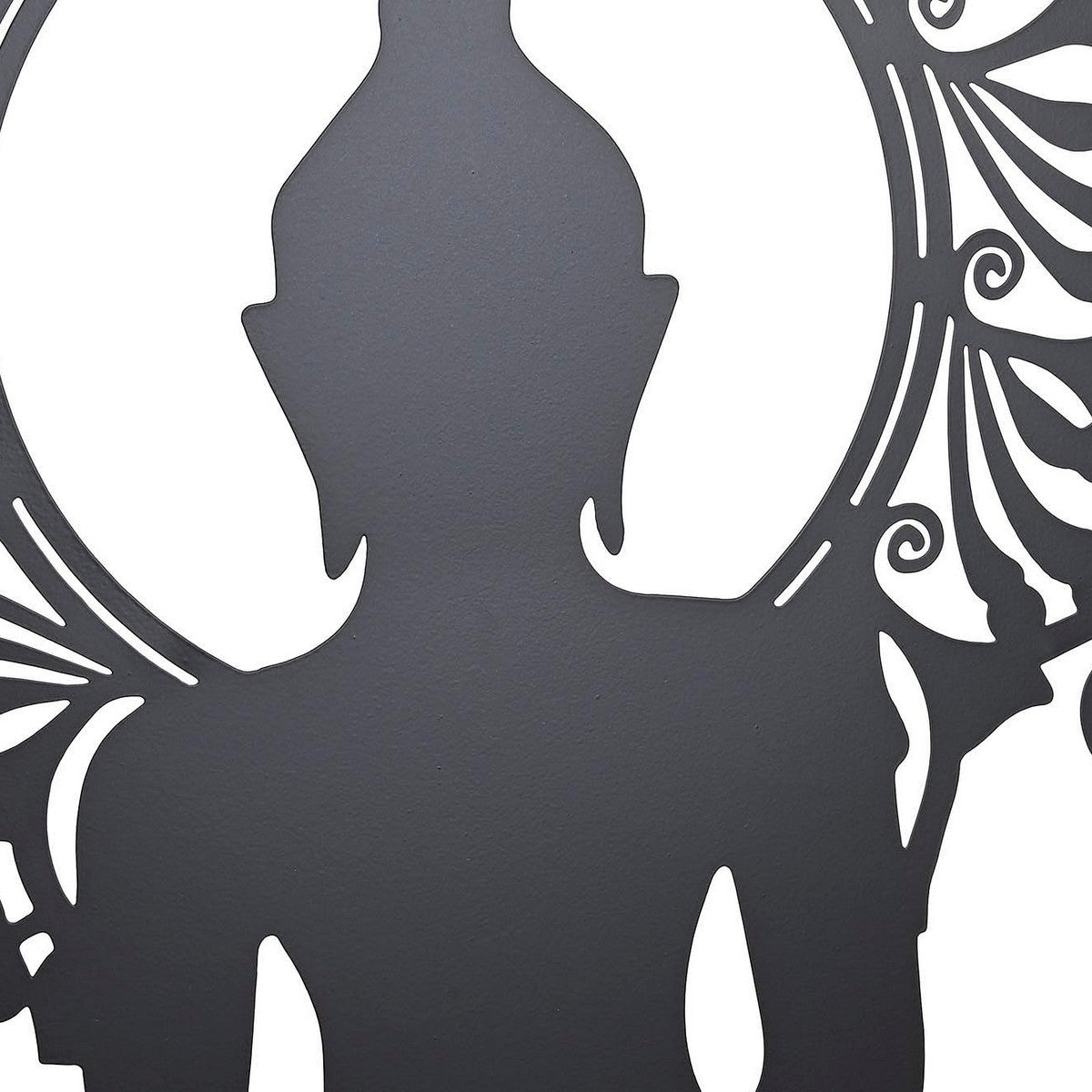 Décoration murale DKD Home Decor Métal Buda (2 Unités) (60 x 1 x 60 cm)