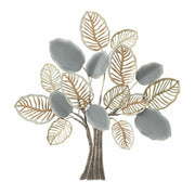 Décoration murale DKD Home Decor Arbre Métal Multicouleur Moderne (96 x 7,6 x 100 cm)