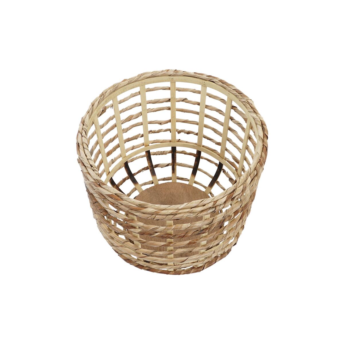 Set de basket DKD Home Decor Marron Naturel (3 Pièces) (3 Unités)