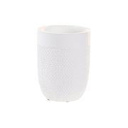 Verre DKD Home Decor Blanc Ciment 8 x 8 x 10,5 cm