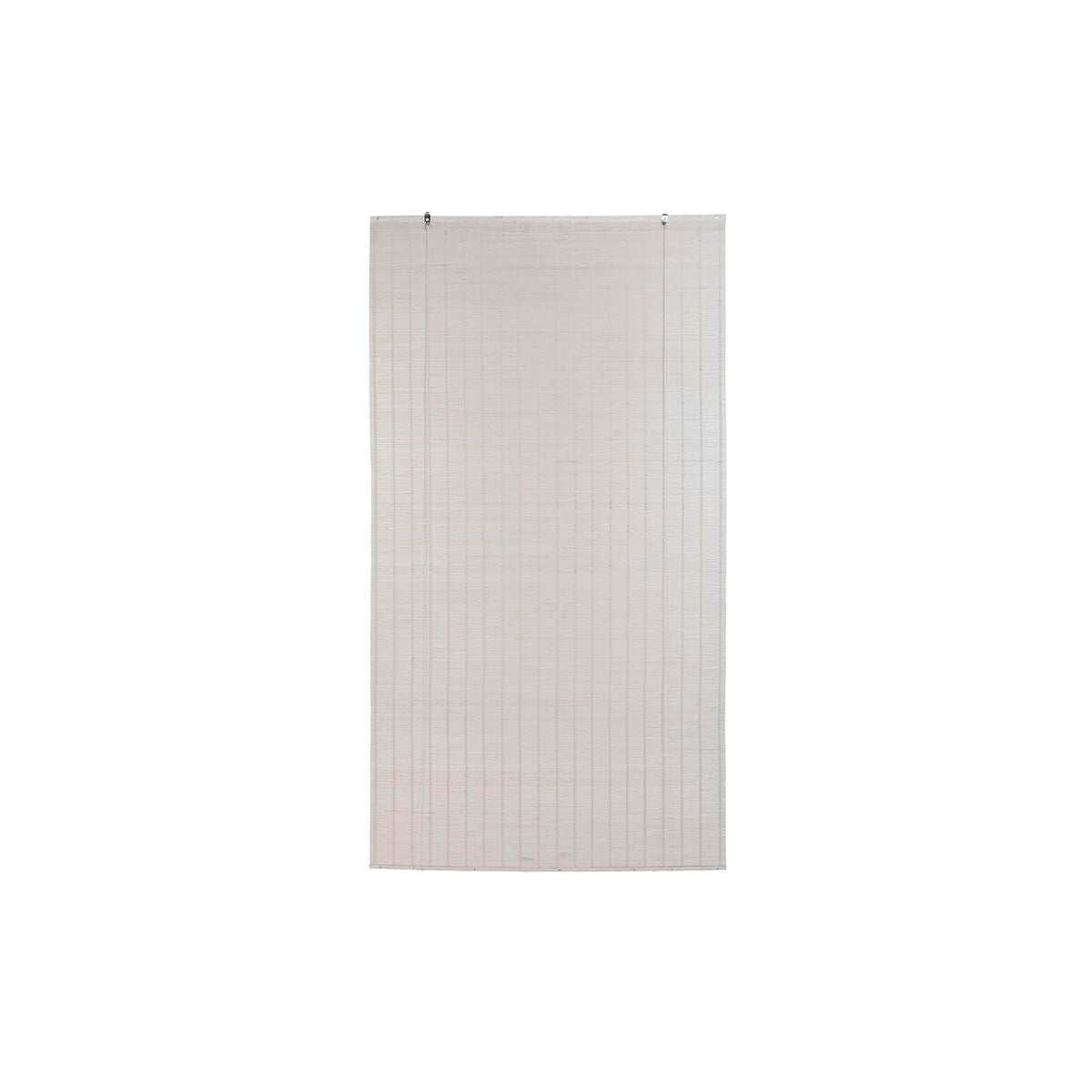 Store à enrouleur DKD Home Decor Vernis Blanc Bambou 120 x 2 x 230 cm