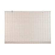 Store à enrouleur DKD Home Decor Vernis Blanc Bambou 120 x 2 x 230 cm