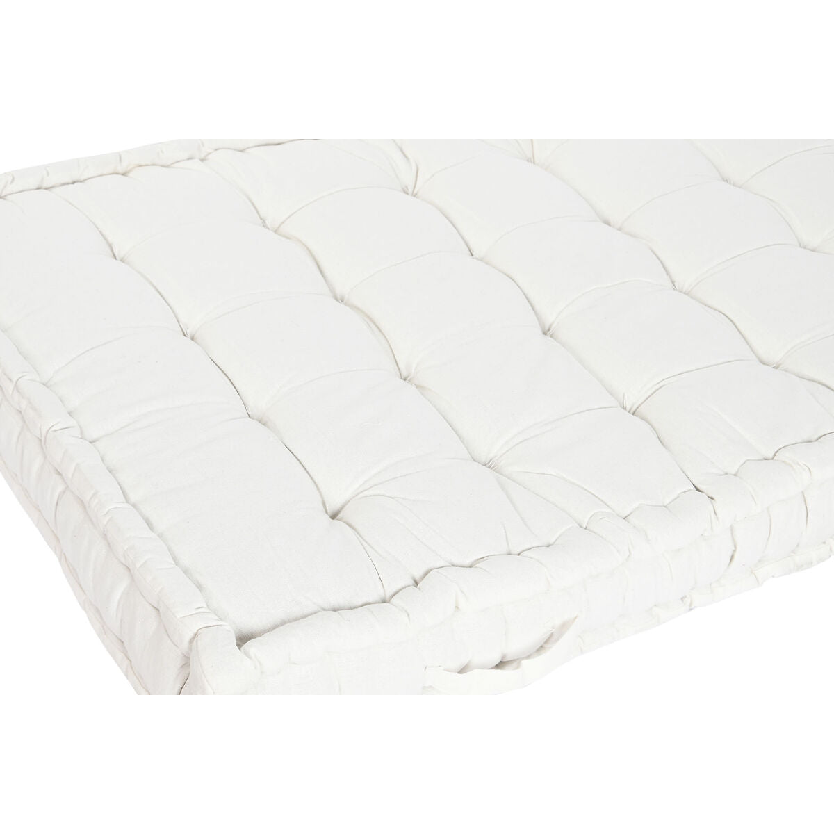 Coussin de sol DKD Home Decor Bleu Blue marine Greige 110 x 78 x 12 cm (3 Unités)