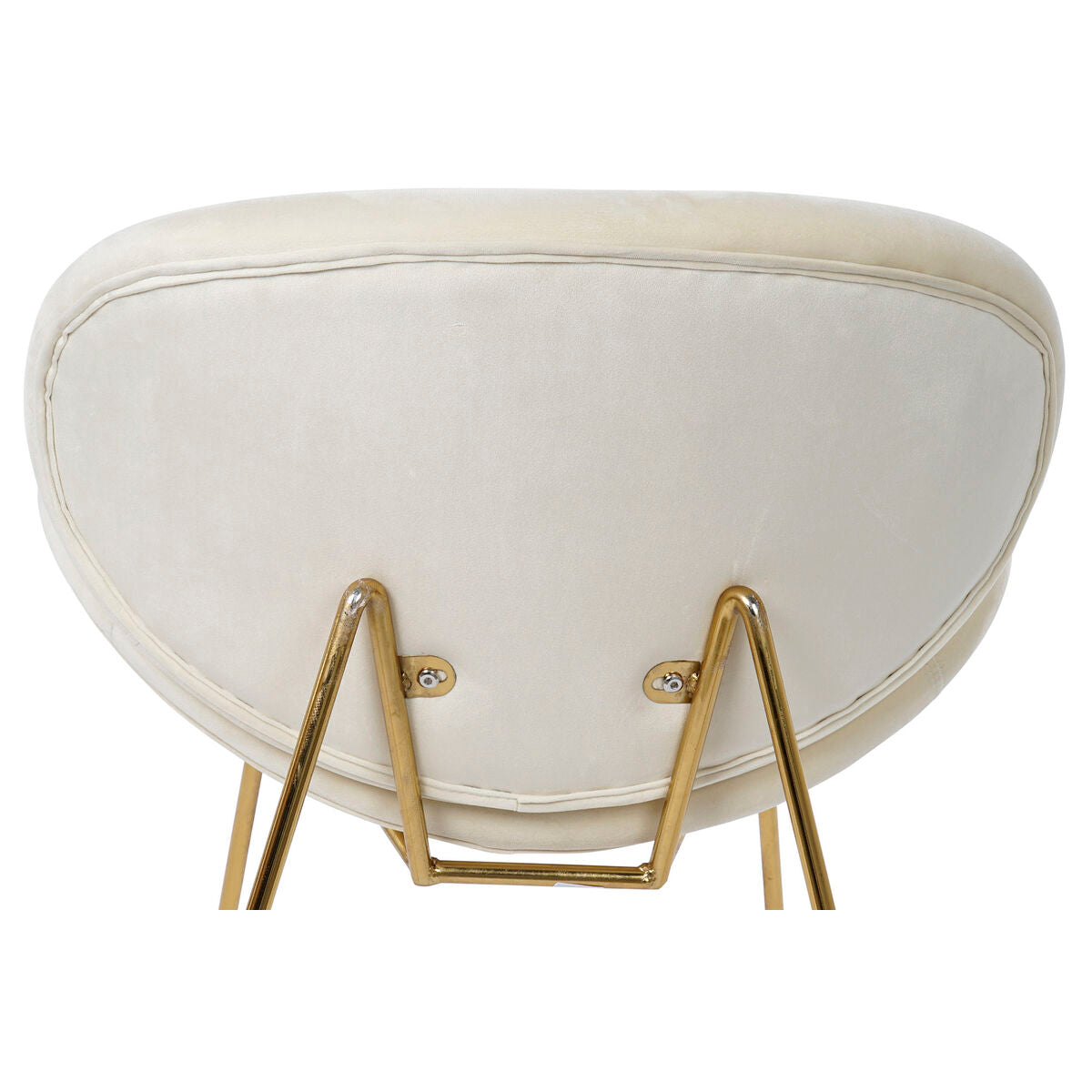 Chaise DKD Home Decor Or Beige Doré 63 x 57 x 73 cm