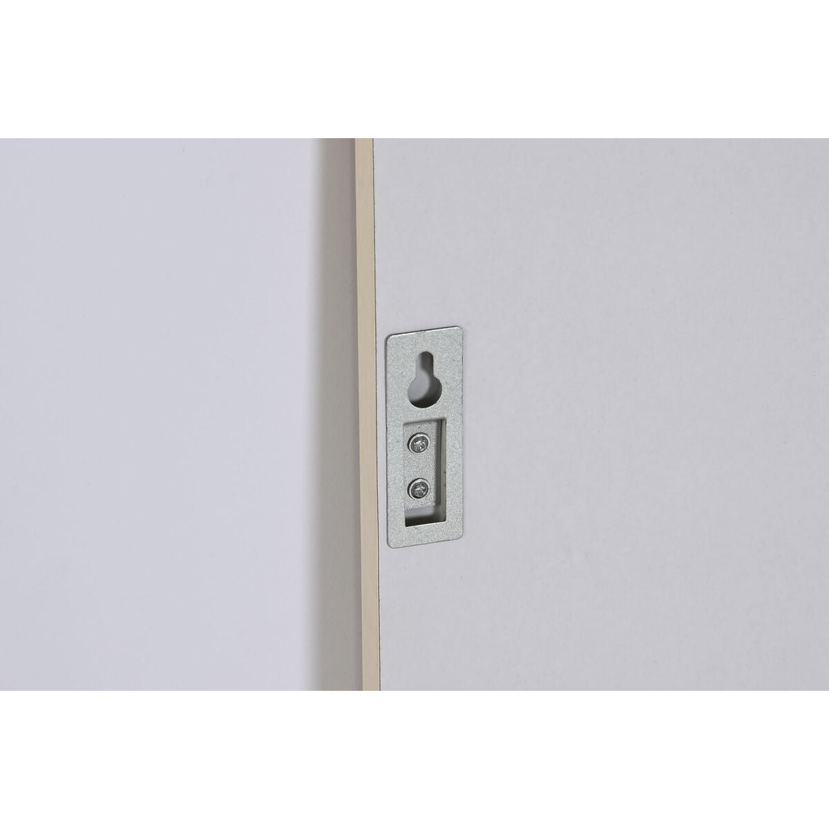 Miroir mural DKD Home Decor Blanc Beige Gris foncé 36 x 2 x 66 cm (4 Unités)
