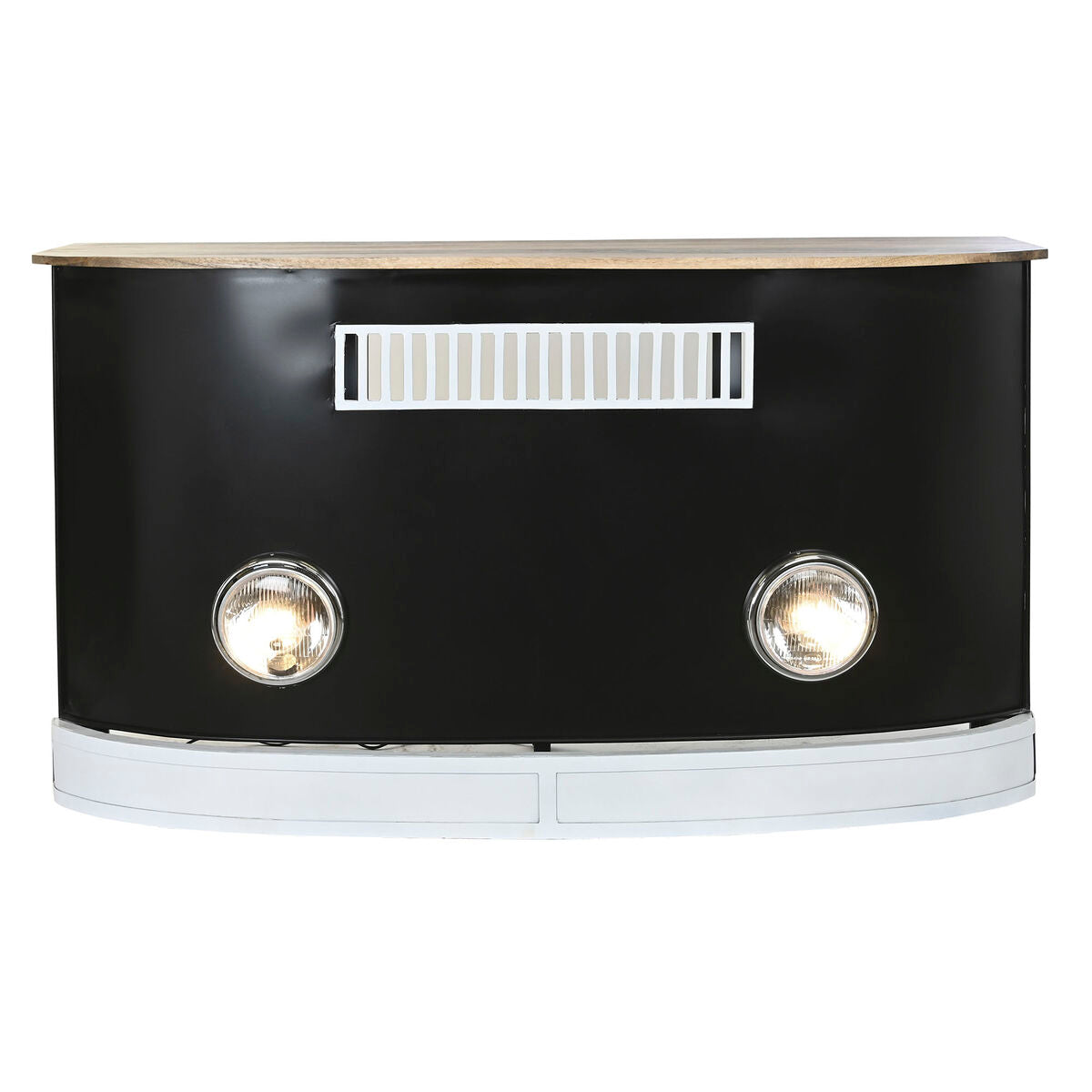 Meuble bar DKD Home Decor Blanc Marron Noir 157 x 52 x 90 cm BAR