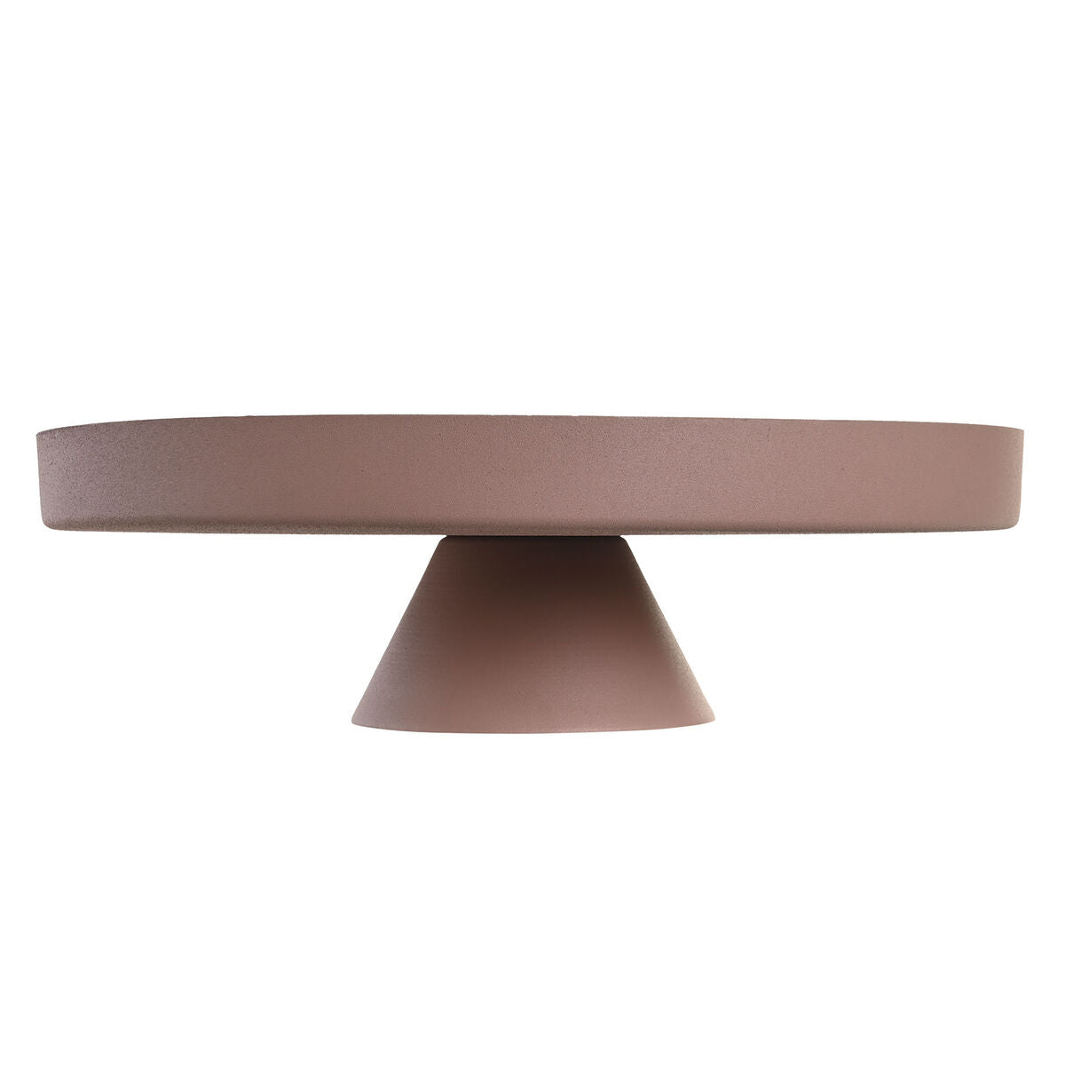 Centre de Table DKD Home Decor Beige Rose Fer 31 x 31 x 9 cm (2 Unités)