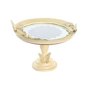 Centre de Table DKD Home Decor Beige Résine Miroir 24 x 22,6 x 18 cm