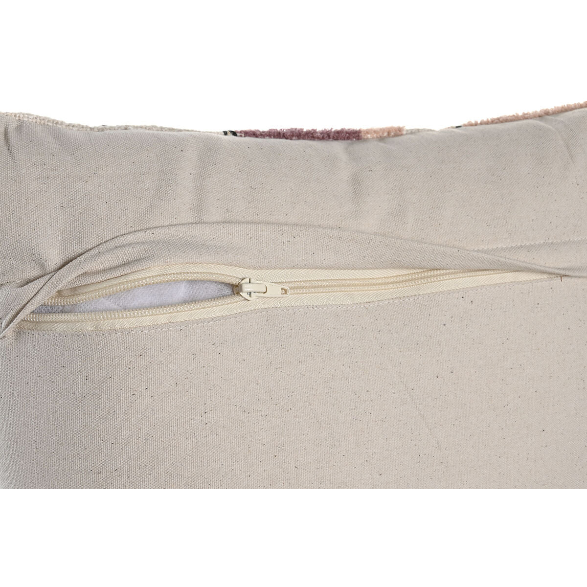 Coussin DKD Home Decor Blanc Rose 45 x 15 x 45 cm (2 Unités)