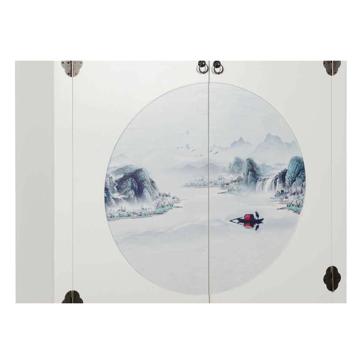 Buffet DKD Home Decor Blanc Sapin Bois MDF 85,5 x 50,5 x 186,2 cm