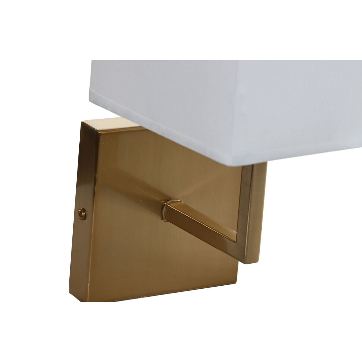 Applique Murale DKD Home Decor Blanc Noir Doré 50 W 220 V 15 x 19 x 27 cm 15 x 19 x 30 cm (2 Unités)