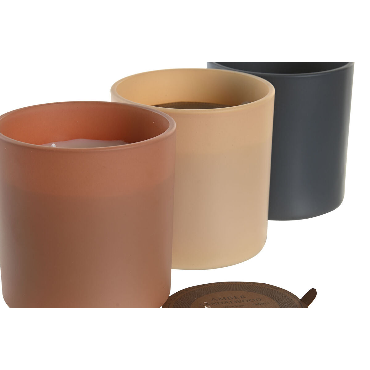 Bougie Parfumée DKD Home Decor Tropical 270 g (3 Unités)