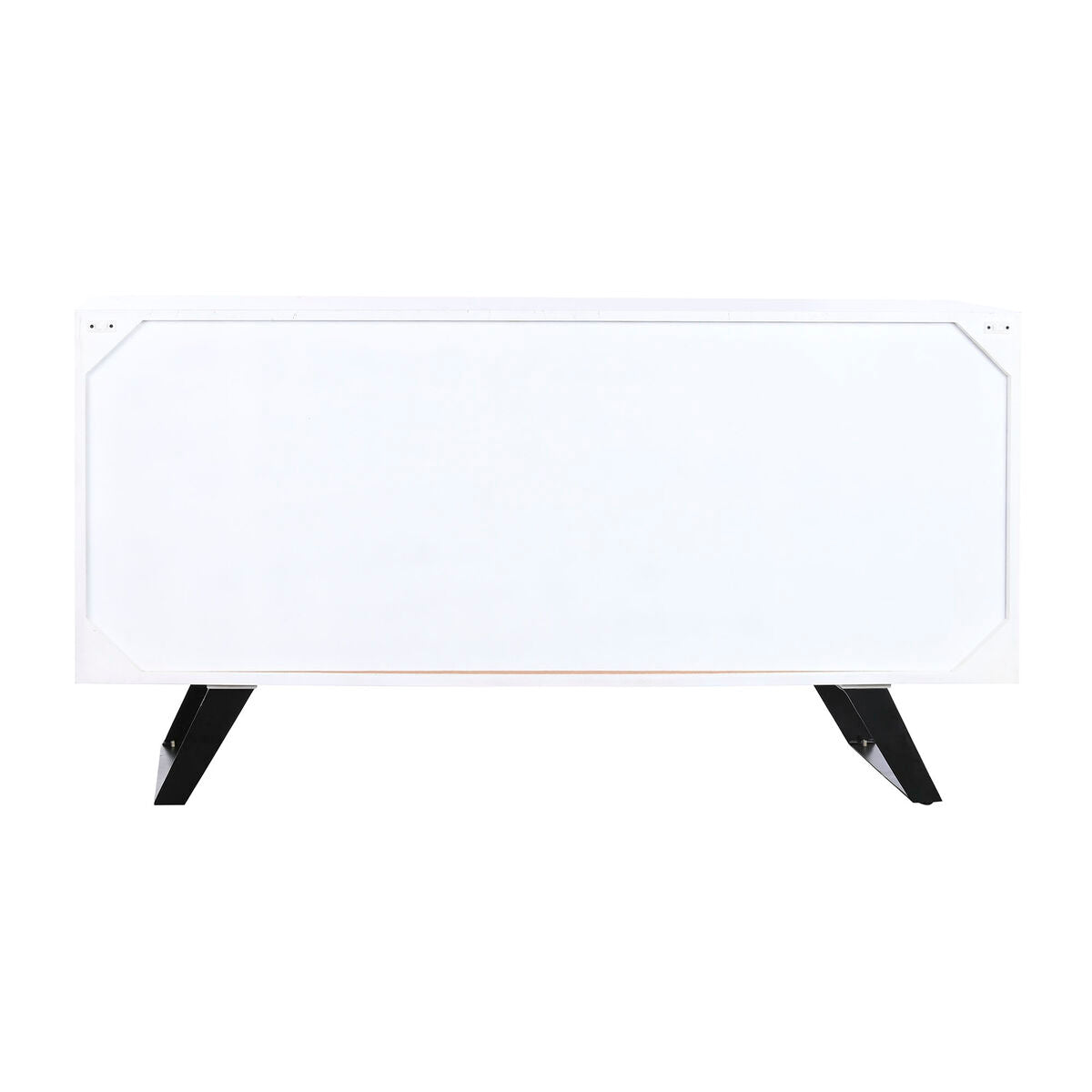 Buffet DKD Home Decor Blanc Brun foncé Bois de manguier 150 x 40 x 80 cm