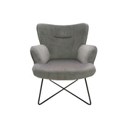 Siège DKD Home Decor Gris Métal 67 x 81 x 87 cm
