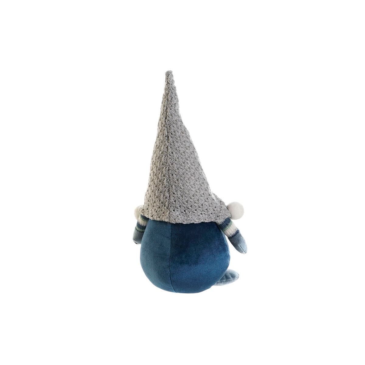 Décorations de Noël DKD Home Decor Bleu Blanc Gris Gnome 13 x 12 x 35 cm (2 Unités)