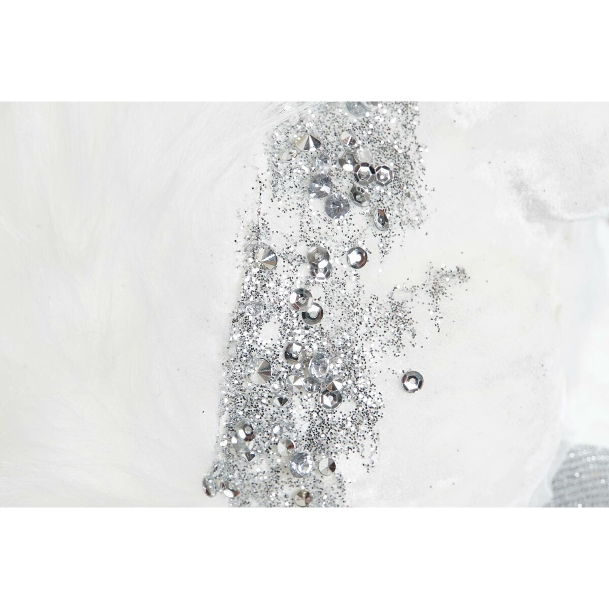 Décorations de Noël DKD Home Decor Blanc Écureuil 22 x 11 x 22 cm (2 Unités)