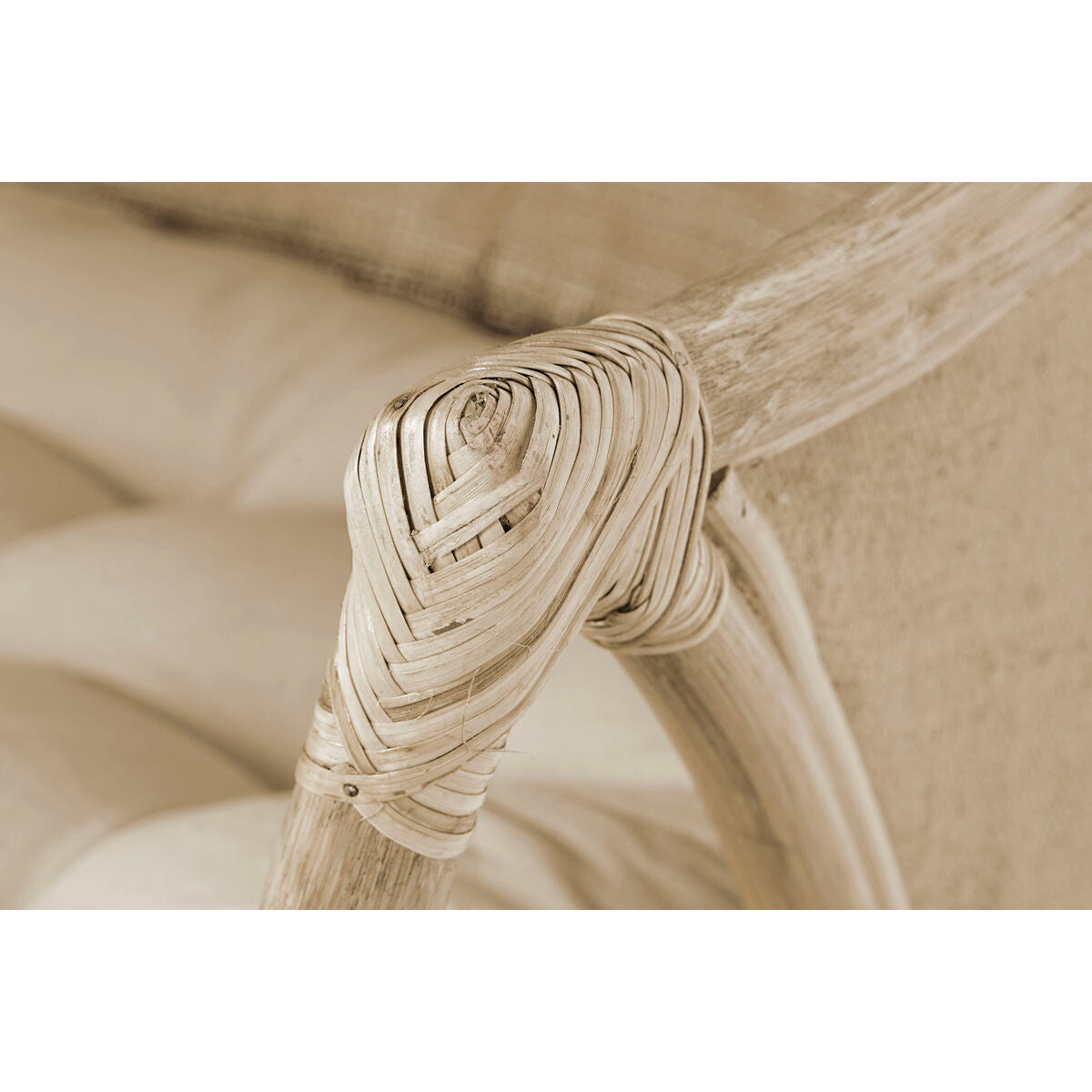 Chaise de jardin DKD Home Decor Blanc Marron 66 x 50 x 90 cm 63 x 66 x 88 cm 65 x 63 x 90 cm