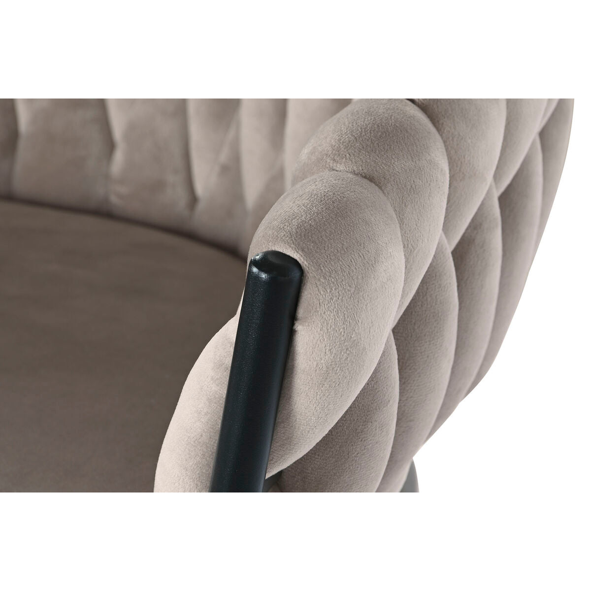 Tabouret DKD Home Decor Noir Beige Métal 61 x 52 x 101 cm