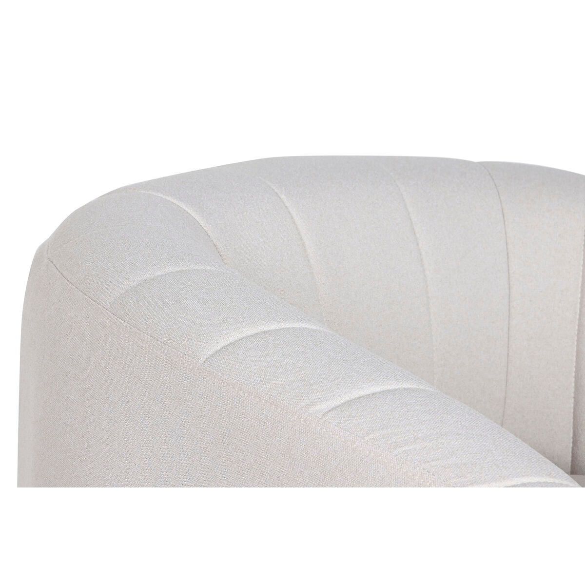 Fauteuil DKD Home Decor Noir Beige Doré Mousse Bois Métal 81 x 75 x 73 cm