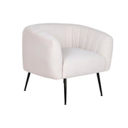 Fauteuil DKD Home Decor Noir Beige Doré Mousse Bois Métal 81 x 75 x 73 cm